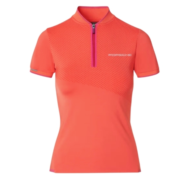 Porsche Design Tops - Porsche Design Women's Coral Short Sleeve Tee